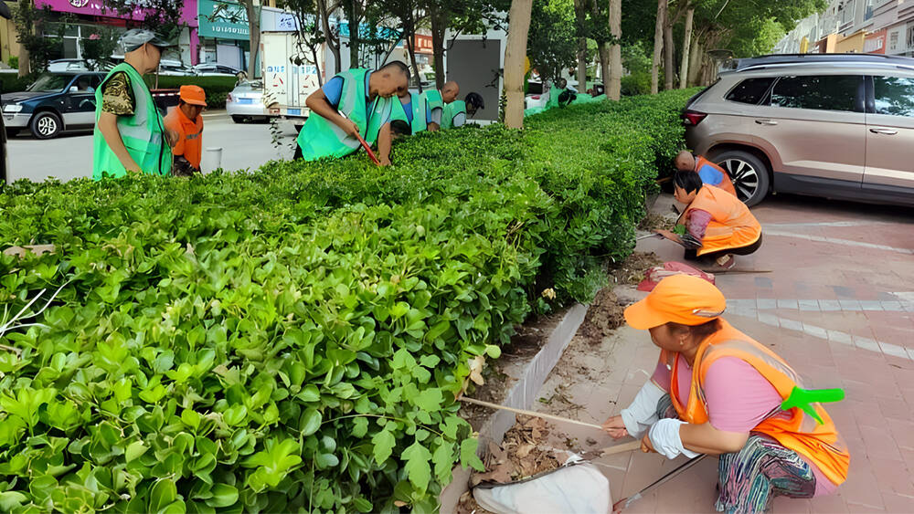 德州及時(shí)整治道路街巷衛(wèi)生 確保雨后市容環(huán)境整潔